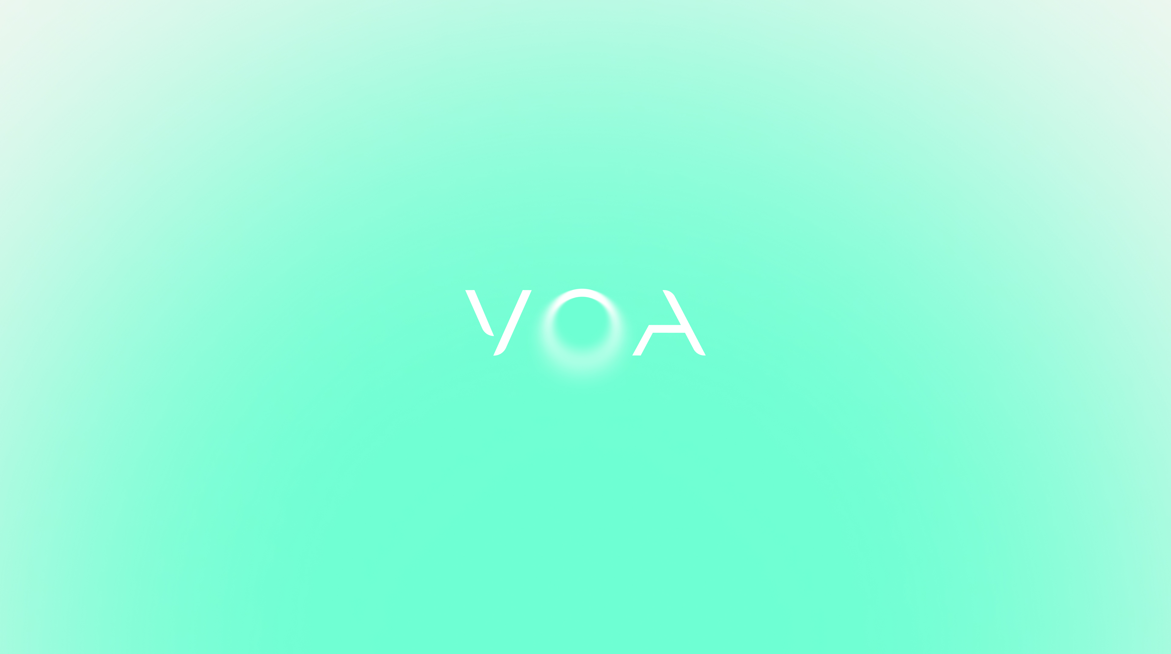 Logo on colored background